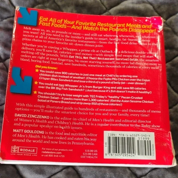 Everyday Food Magazine Stack with Red 'Eat This, Not That!' Guide - Picture 3 of 6